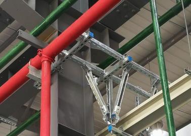 南阳市该抗震支架的整体式支吊架结构协调性好